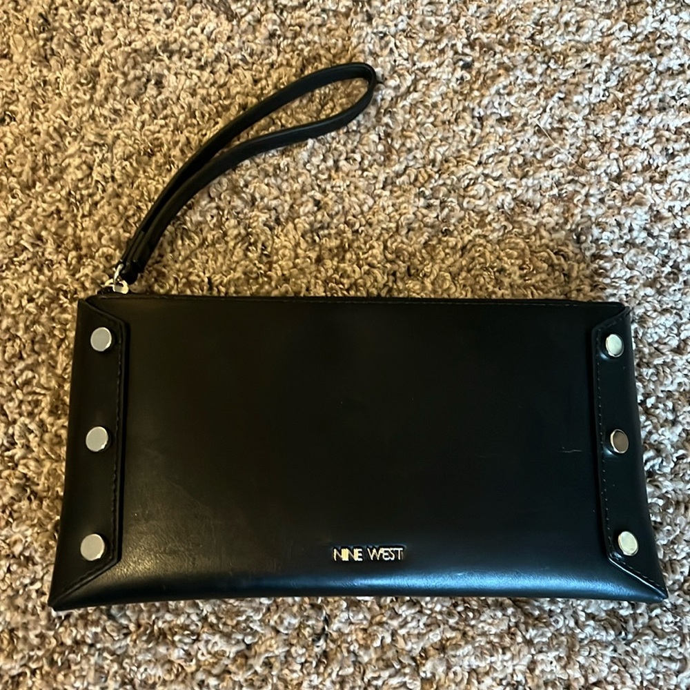Nine West Black Wristlet
